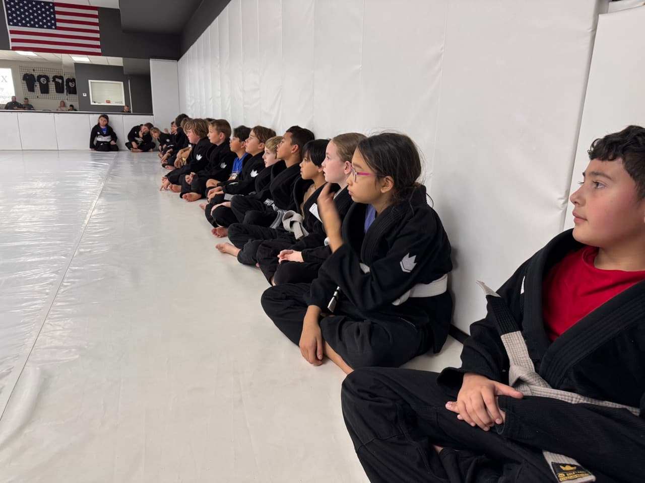 Pre-Teens (8–11) training at Vortex Jiu Jitsu Academy